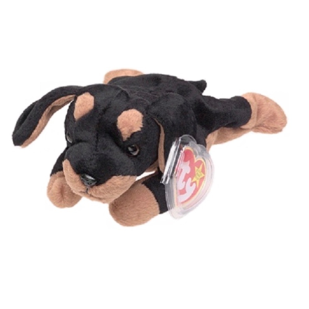 🐾 TY Doby the Doberman Beanie Baby - Picture 1 of 4